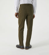 Skopes Antibes Tailored Fit Chino For Men in Olive Green, 30W to 46W