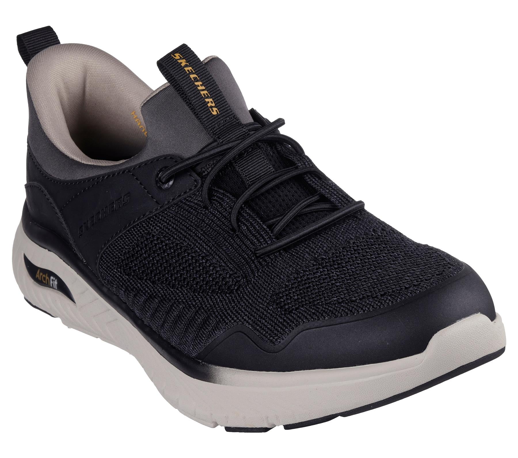 Skechers Slip On Shoe For Men Arch Fit Crosser Emeric Slip-Ins in Black, 6-13