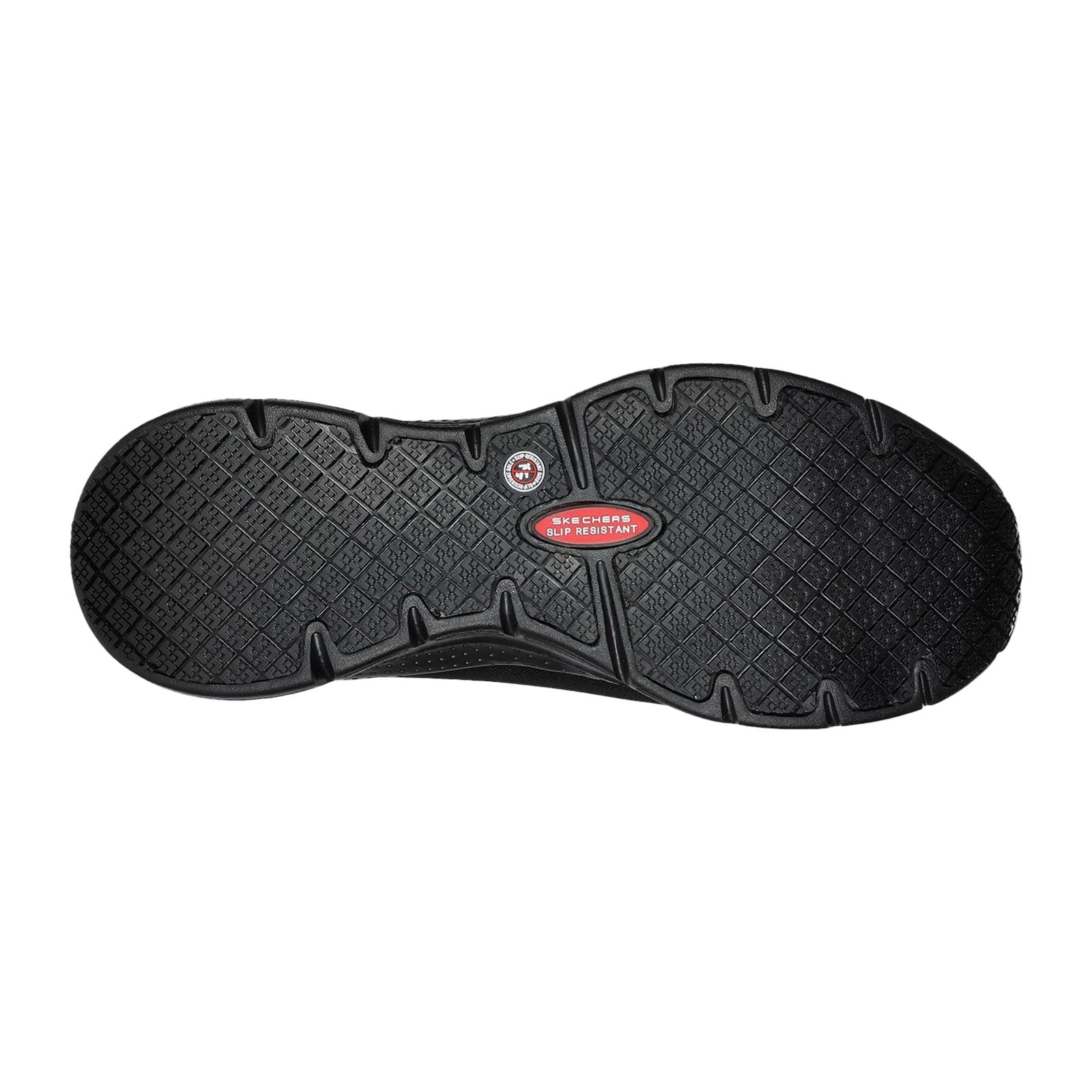 Skechers Men Trainers - Arch Fit Sr Ringstap Safety in Black, 6-12 - GARS200086EC