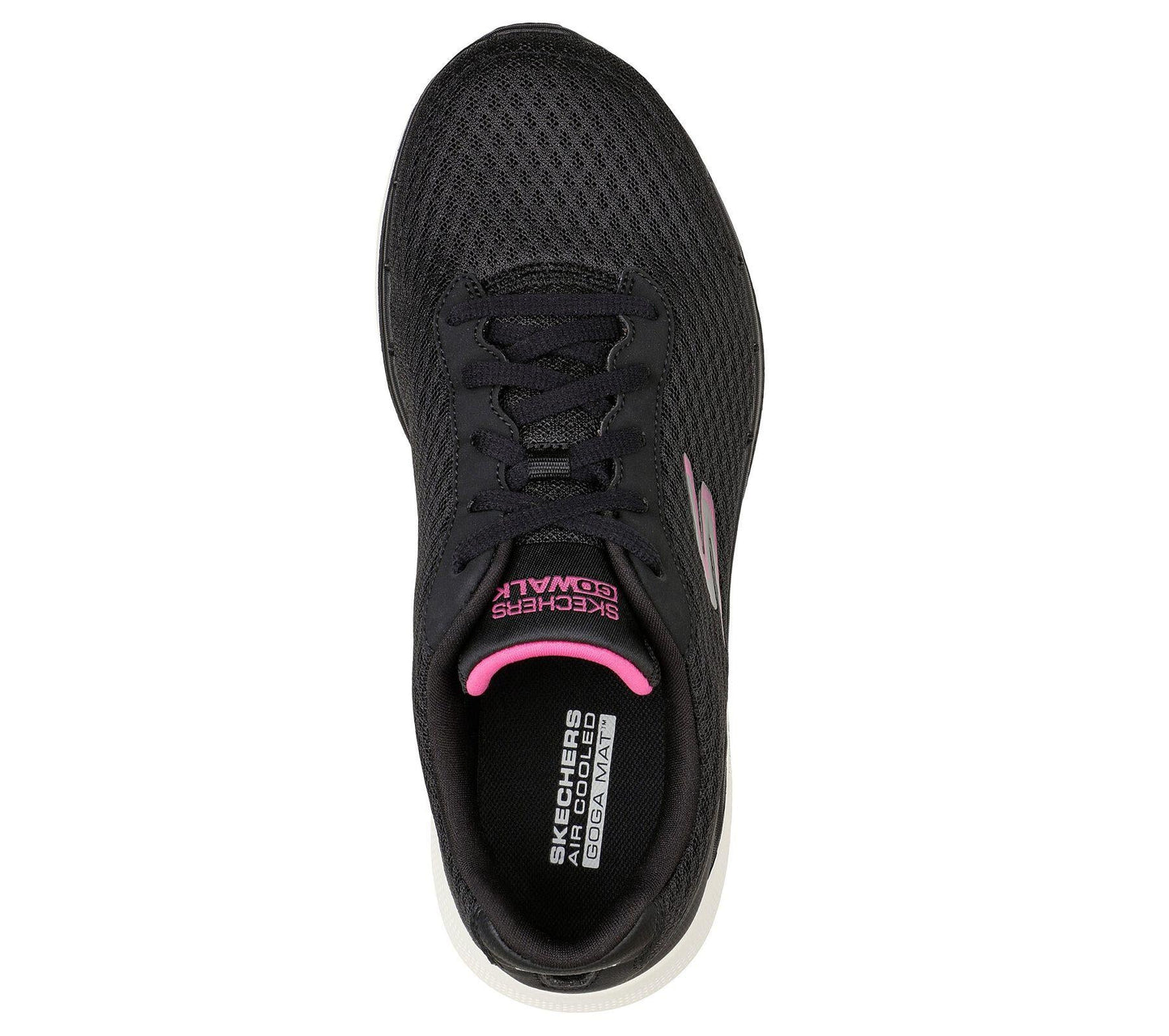 Skechers (GAR124514W) Ladies Sports Go Walk 6 Iconic Vision Shoes in UK 4 to 8