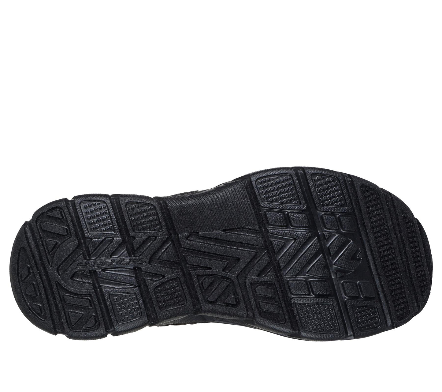 Skechers Slip On Sandal For Men Revolted Merrick in Black, 6-13