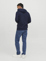 Jack & Jones Old Logo Sweat Hood For Men (JJECORP) in 3 Colours, Large