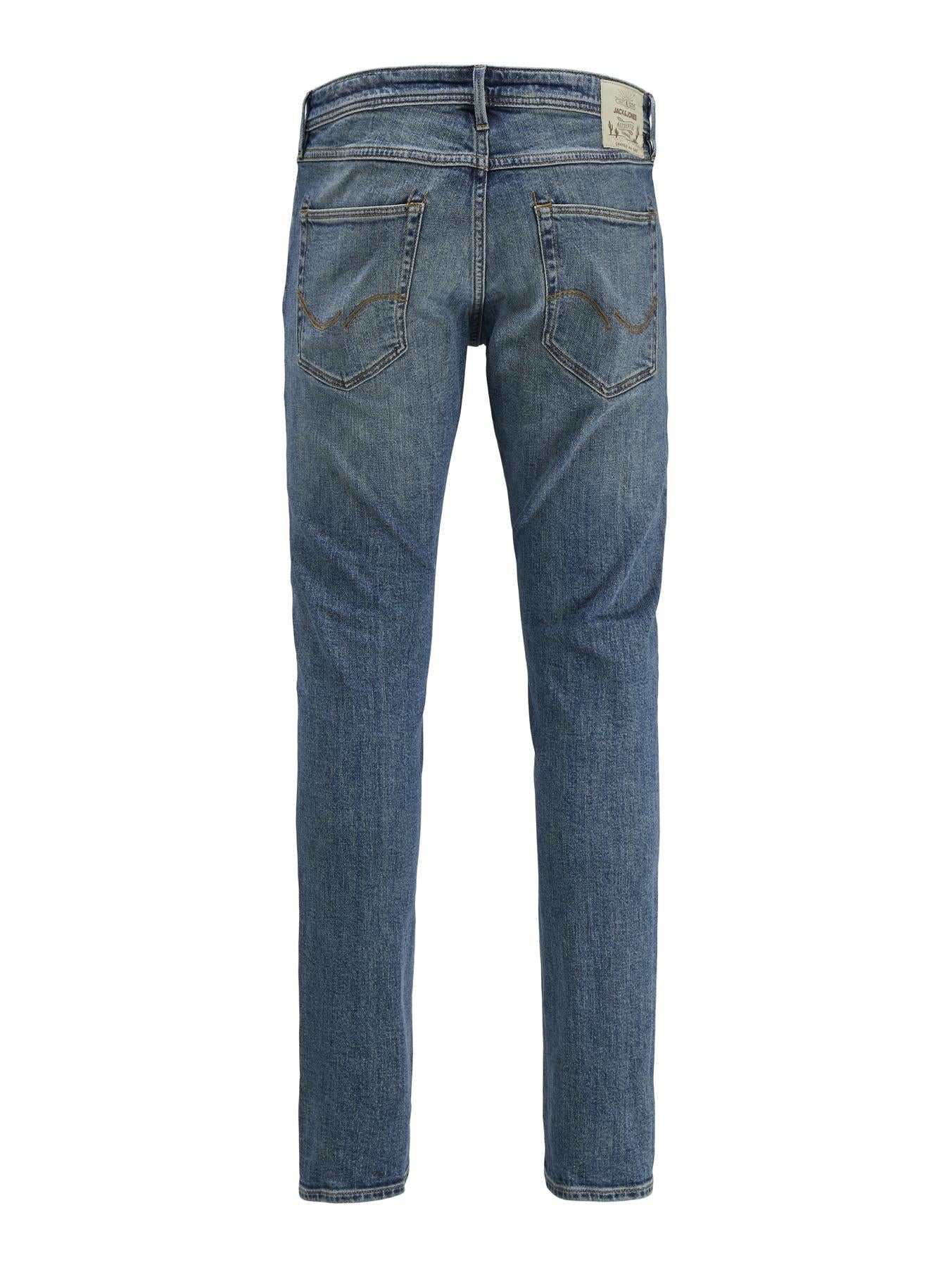 Jack & Jones Slim Fit Jeans - JJIGLENN JJCOLE AM 271 NOOS in Blue Denim , 28W-36W