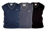 Duke London Mens Big Size Pure Cotton Sleeve Less Jumper