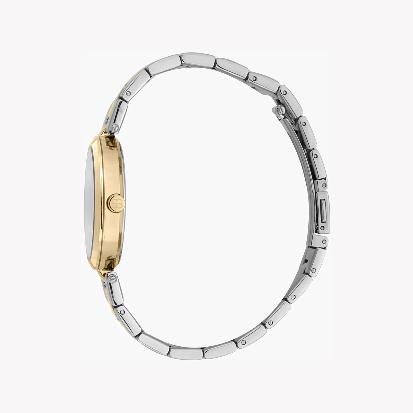 Esprit Women's Silver & Gold Stainless Steel Watch, Silver Dial | Es1l119m0045
