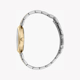 Esprit Women's Silver & Gold Stainless Steel Watch, Silver Dial | Es1l119m0045