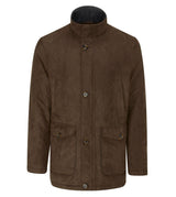 Skopes Men's Plus Size Mid Lengeth Car Coat In Brown Size Small To 5Xl