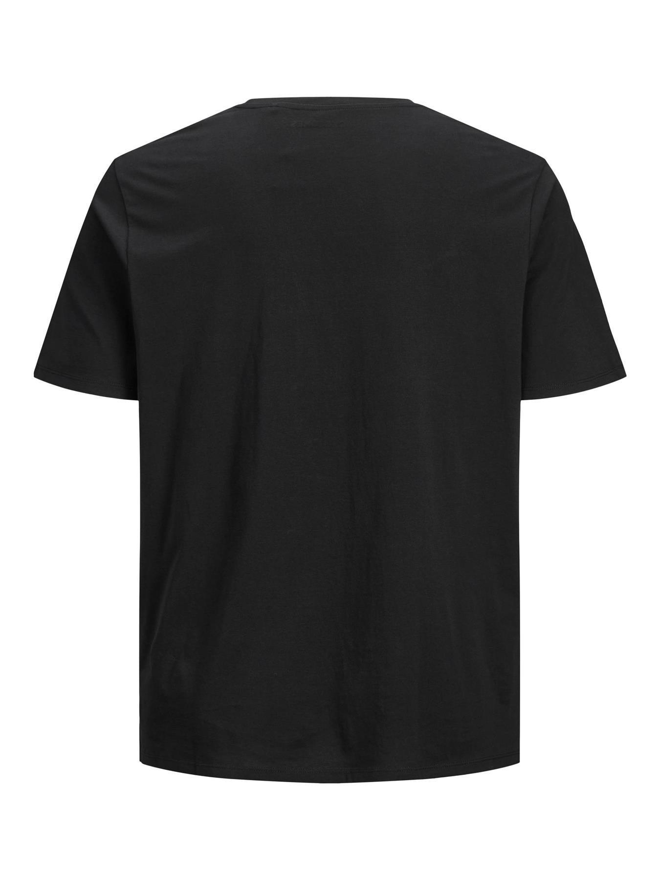 Jack & Jones Mens Plus Size Organic Cotton Basic Tee