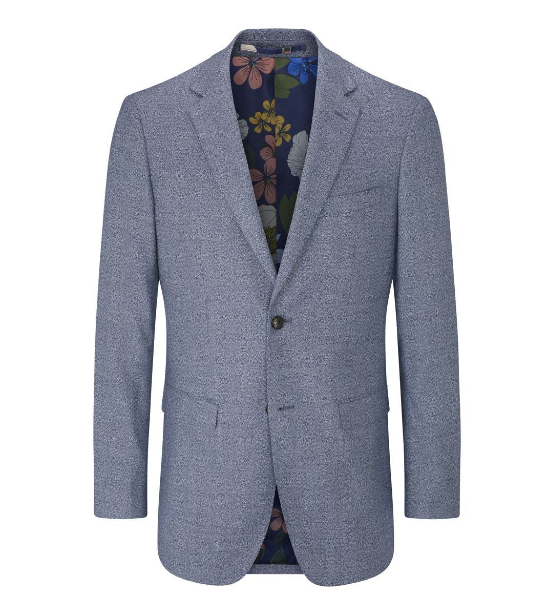 Skopes Tailored Fit Jodrell Suit Jacket For Men in Blue Marl, 36S-62L