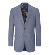 Skopes Tailored Fit Jodrell Suit Jacket For Men in Blue Marl, 36S-62L