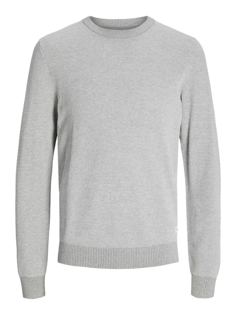 Jack & Jones Knit Crew Neck With Long Sleeves For Men (JJEGLOBE) in 6 Colours, L-XL