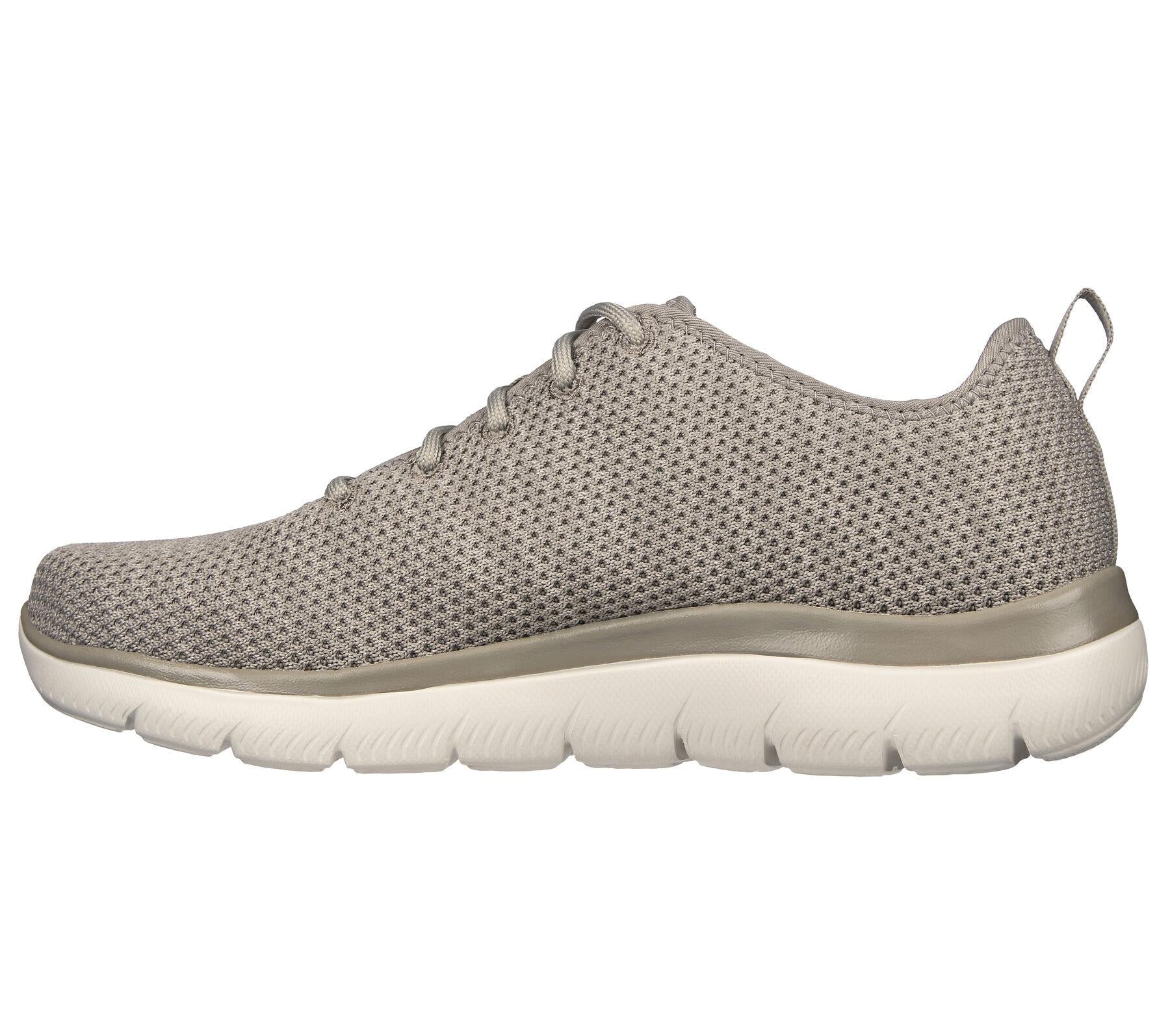 Skechers Men's Summits Doharis Shoes in Taupe, Sizes 8 to 13 Taupe