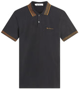 Ben Sherman (0074022IL) Men's Contrast Collar Polo in 2 Colours, 2XL to 5XL