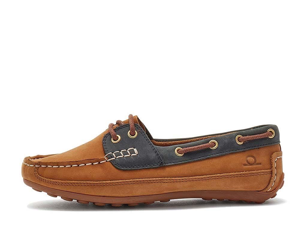 Chatham Women's Cromer Nubuck Driving Moccasins in 3 Colour Options 3 to 8
