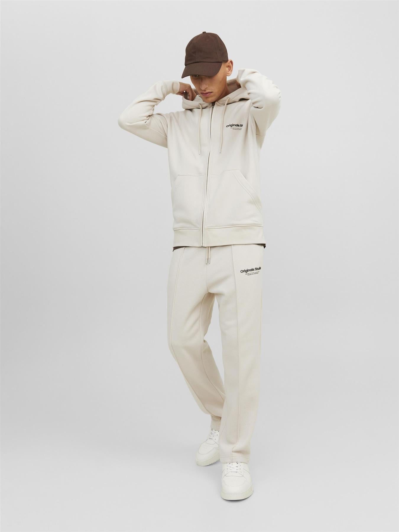 Jack & Jones Sweatshirt Zip Hoodie For Men (JORVESTERBRO) in 2 Colours, L-XL