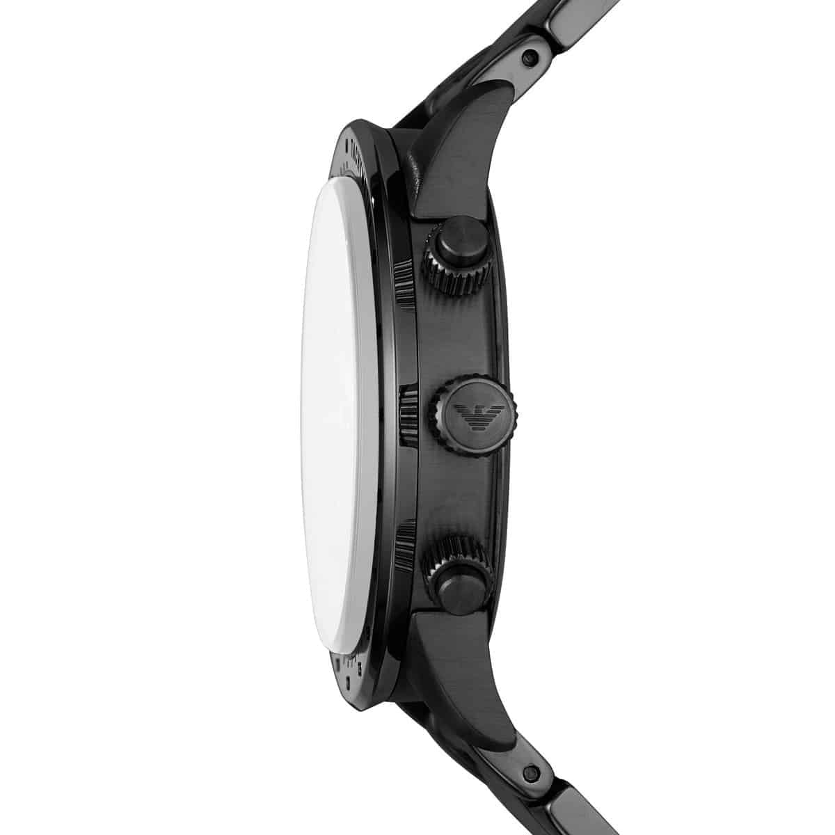 Emporio Armani Men's Watch Stainless Steel Black Strap With Black Dial AR11242 Mario