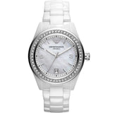 Emporio Armani AR1426 Ceramica Women's White Watch