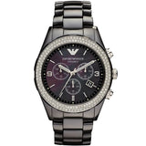 Emporio Armani AR1455 Ceramica Women's Black Watch