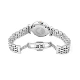 Emporio Armani Women's Watch Stainless Steel Silver Strap With Pink Dial AR1779 Gianni T-Bar