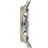 Emporio Armani Men’s Watch Stainless Steel Two-Tone Strap With Blue Dial AR1847 Alpha