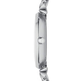 Emporio Armani Women’s Watch Stainless Steel Silver Strap With Mother of Pearl Dial AR1908 Gianni T-Bar