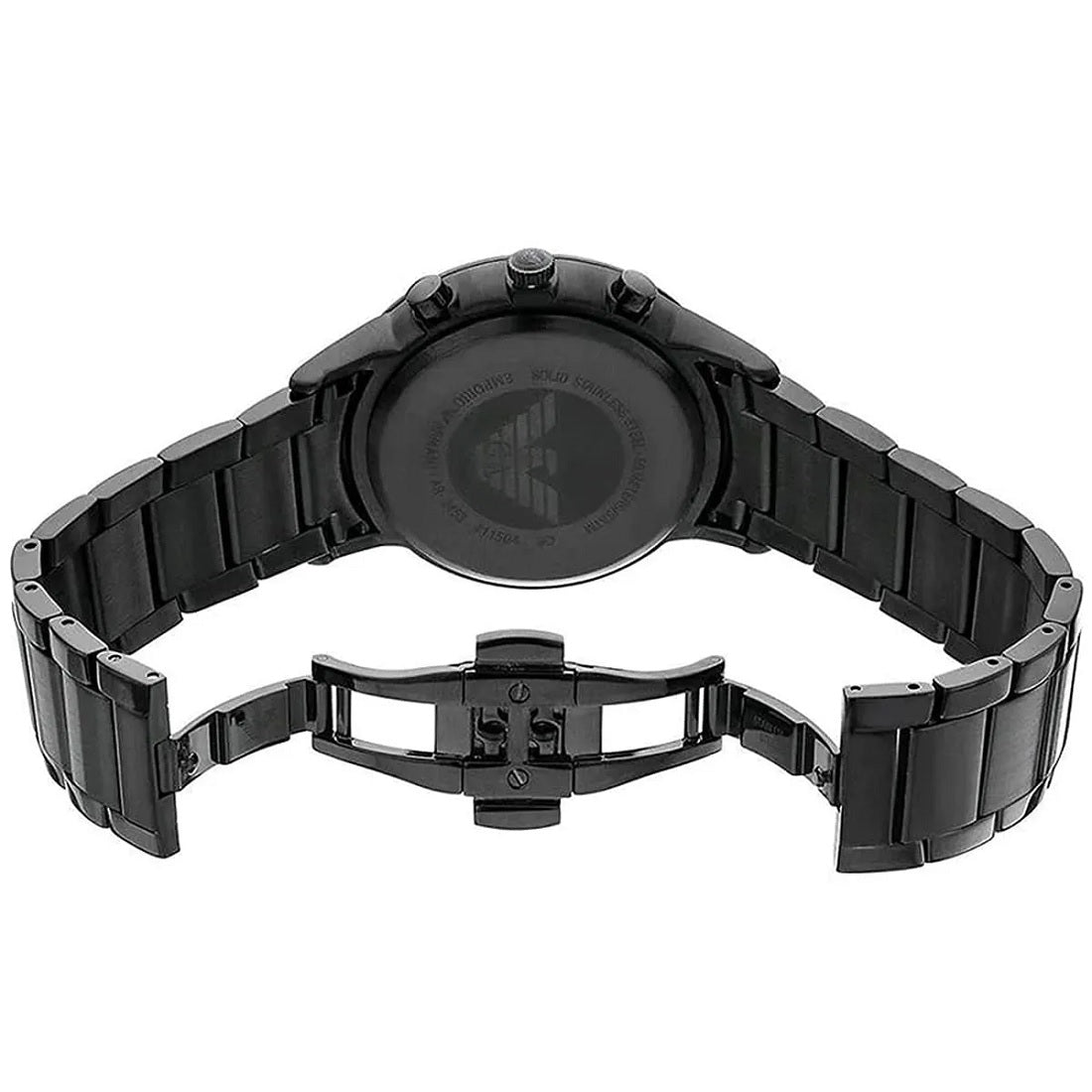 Emporio Armani Men’s Watch Stainless Steel Grey Bracelet With Grey Dial AR2454 Renato