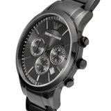 Emporio Armani Men’s Watch Stainless Steel Grey Bracelet With Grey Dial AR2454 Renato
