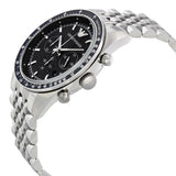 Emporio Armani Men's Watch Stainless Steel Silver Strap With Black Dial AR5988 Sportivo