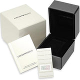 Emporio Armani Mens Watch Stainless Steel Grey Strap & Blue Dial AR11215 Renato
