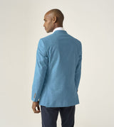 Skopes Tailored Fit Jamie Suit Jacket For Men in Aqua Blue, 36S-62L