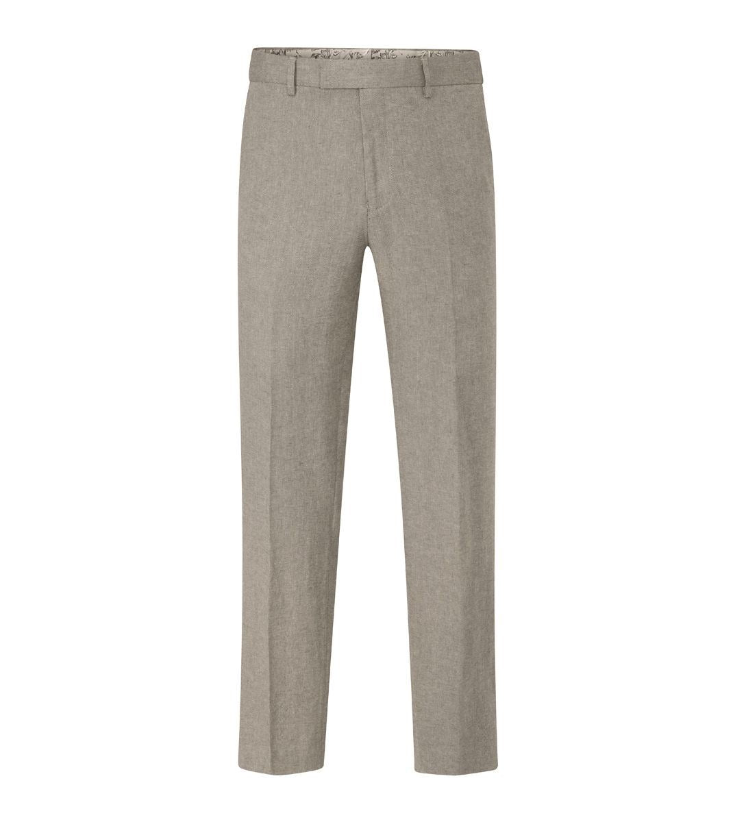 Skopes Calvados Suit Tailored Fit Trouser For Men in Stone Beige, 30W-58W