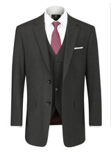SKOPES Wool Blend Darwin Charcoal Suit Jacket in Size 34 To 62, S/R/L