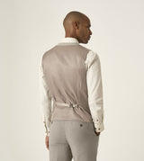 Skopes Calvados Suit Waistcoat For Men in Stone Beige, 36R-62R