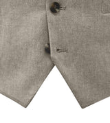 Skopes Calvados Suit Waistcoat For Men in Stone Beige, 36R-62R