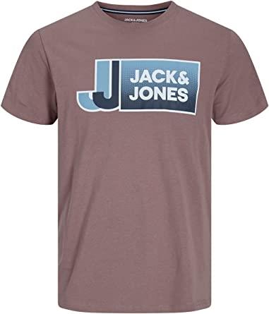 Jack & Jones (12235447) Men's Plus Size JCOLOGAN T-Shirt in 3 Colours 1XL to 6XL