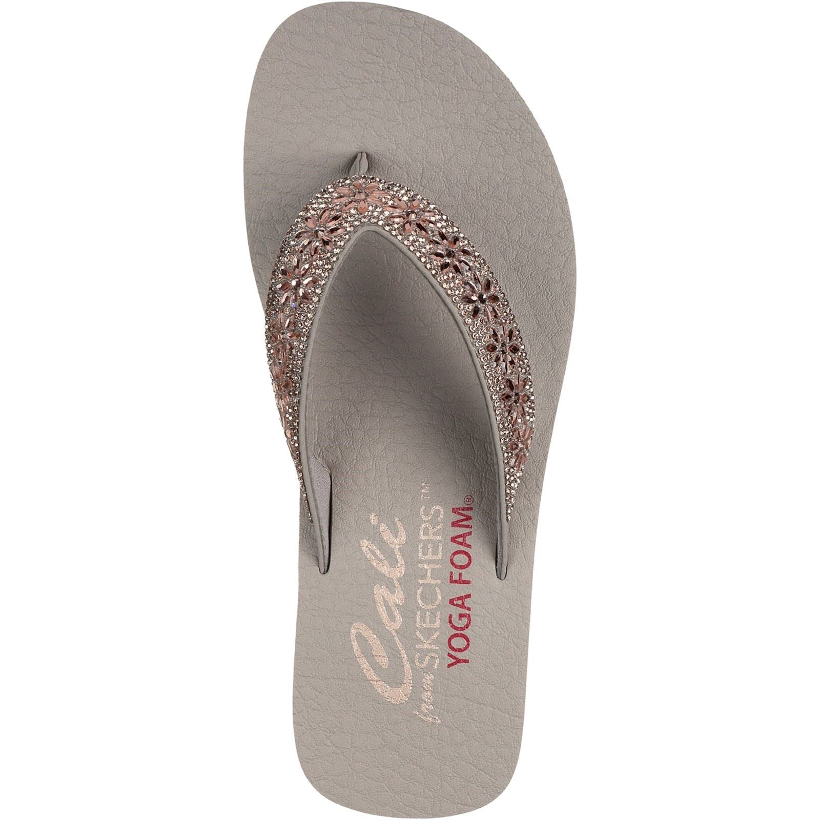 Skechers Women Sandal - Vinyasa - Wild Daisies in Taupe, 3-8 - GAR119638