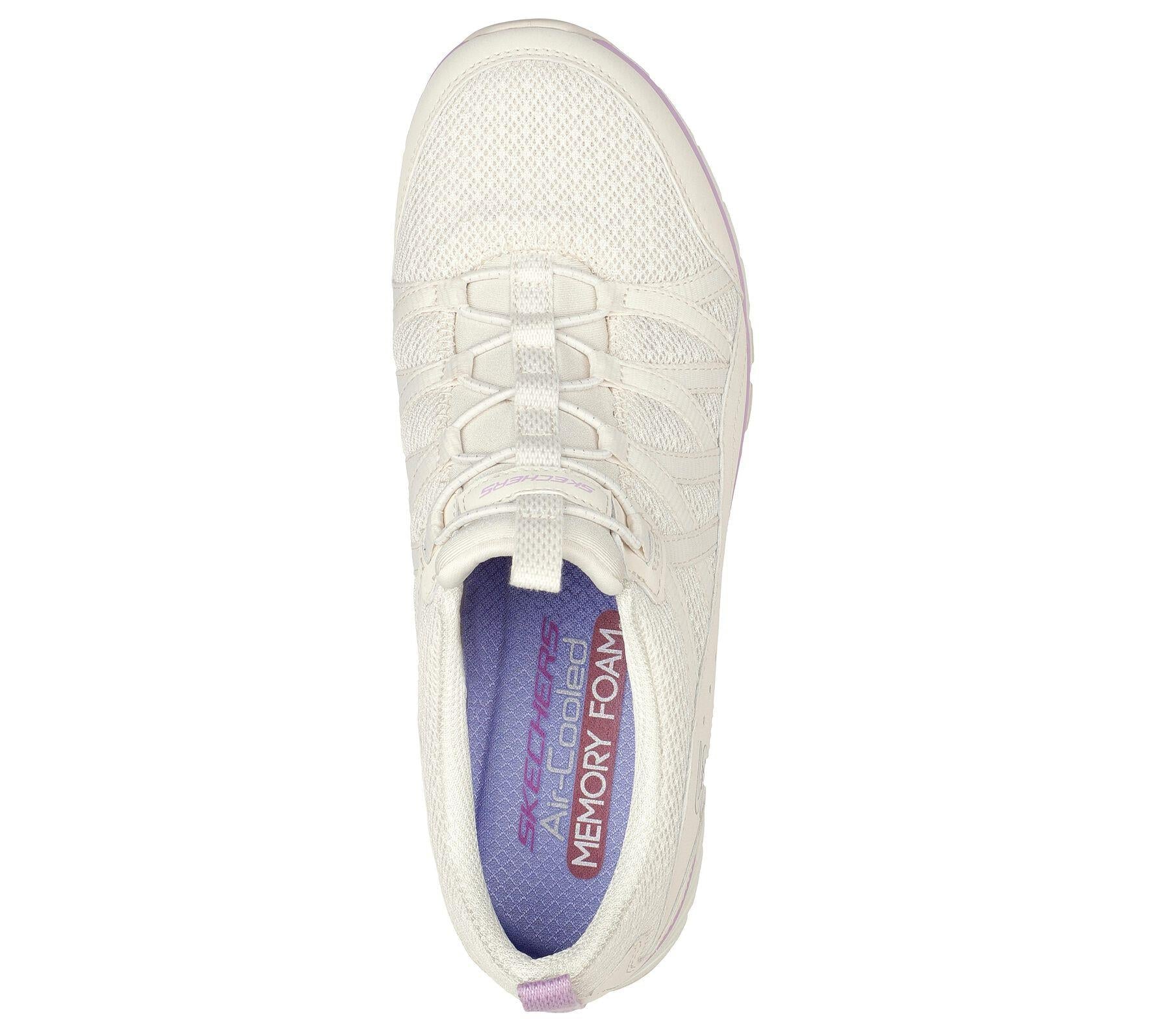 Skechers (GAR104281) Ladies Sports Gratis Sport Live Golden Shoes in UK 3 to 8