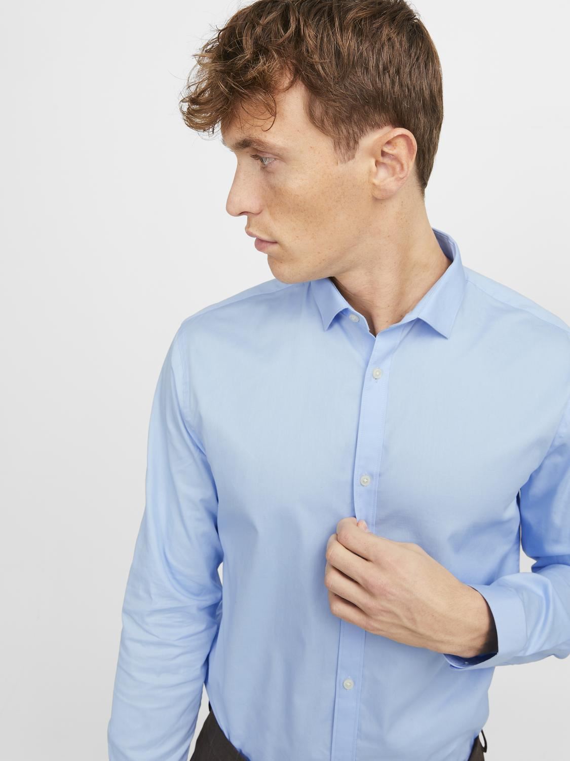 Jack & Jones Long Sleeves Slim Fit Shirt For Men (JPRBLACARDIFF) in 4 Colours, L-XL