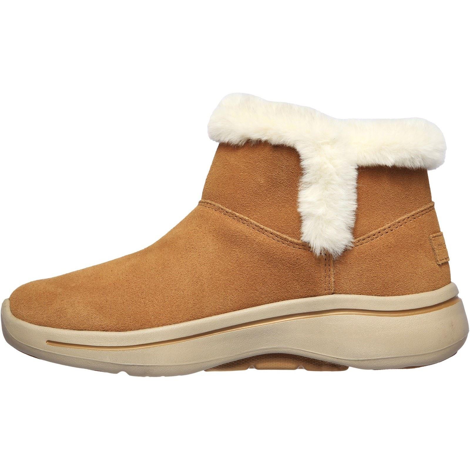 Skechers (GAR144400) Ladies Ankle Boots Go Walk Arch Fit Cherish in UK 3 to 8