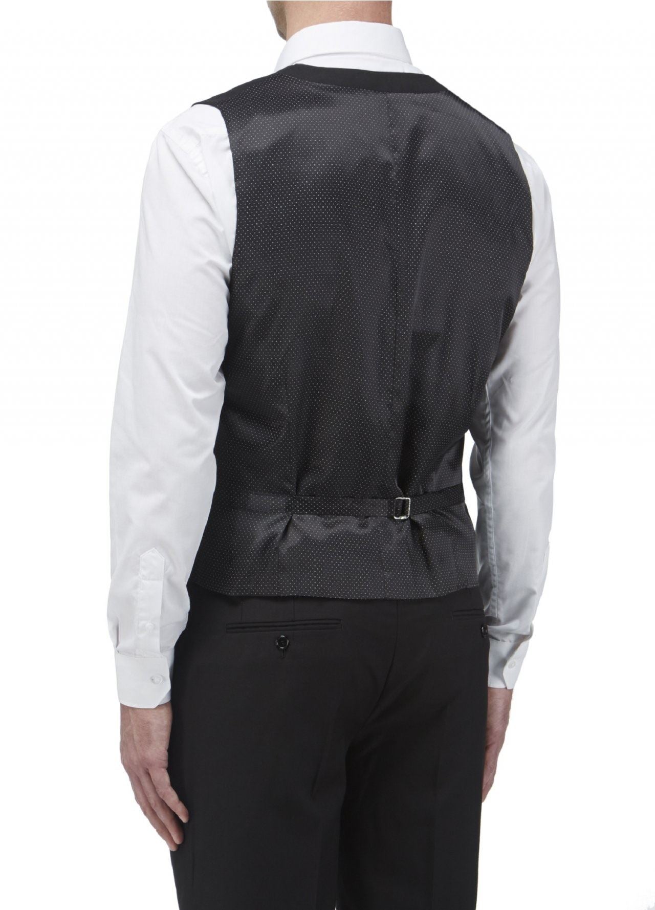 Skopes Madid Suit Waistcoat in Black
