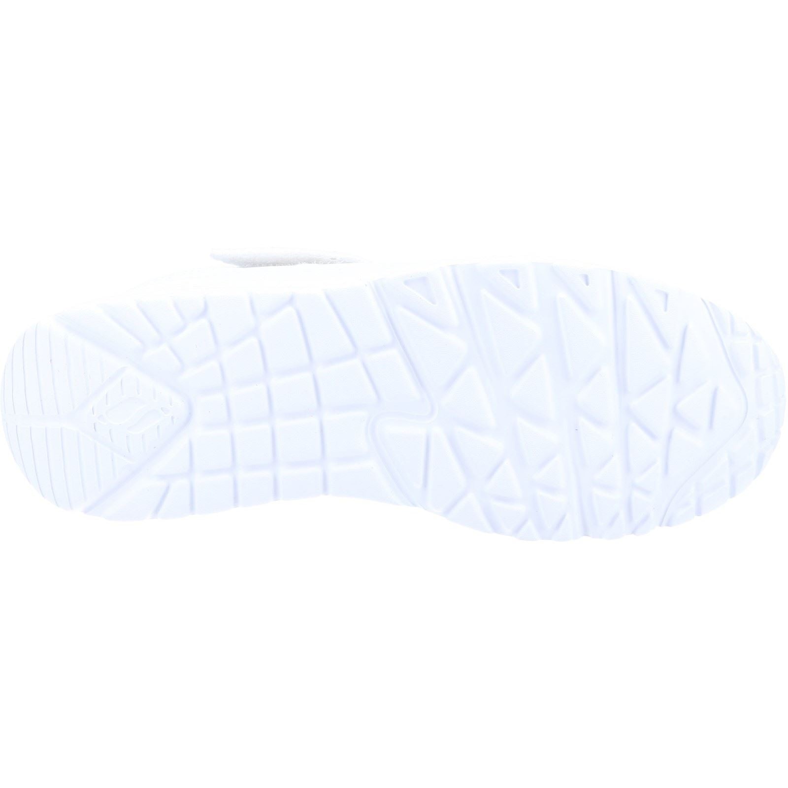 Skechers Uno Lite Vendox School Shoes Boys BTS in White Synthetic & Trim
