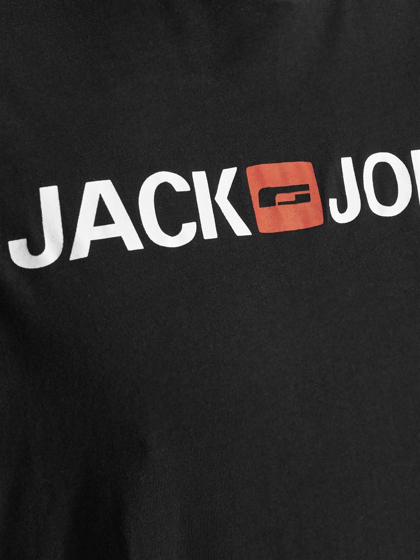 Jack & Jones Men's Jjecorp Logo Tee Ss Crew Neck in US2XL-US5XL, 2 Colours