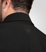 D555 WIMBLEDON Couture Stretch Zip Through Jacket For Men in Black, 2XL-6XL