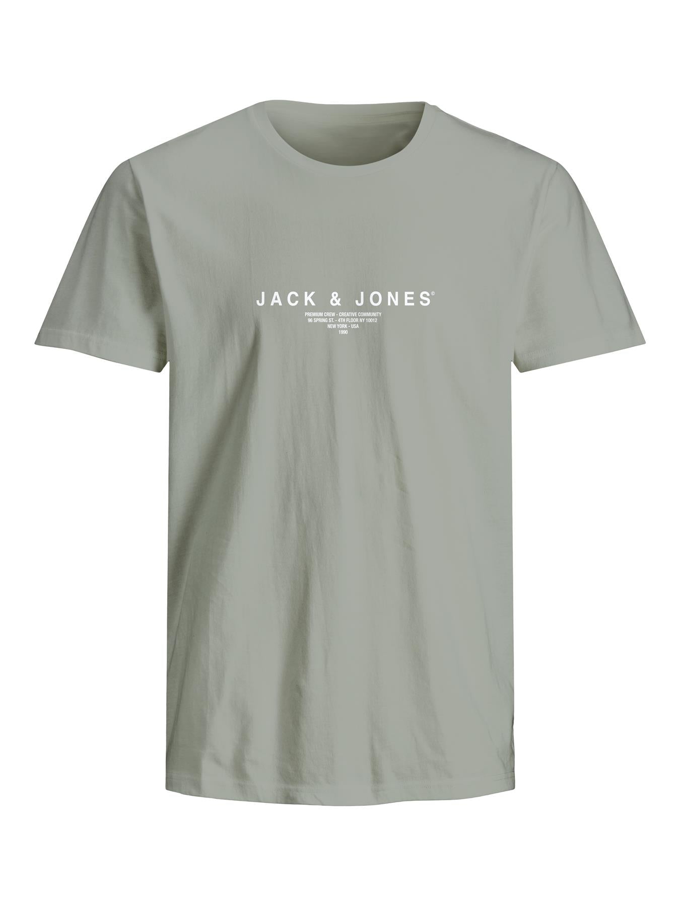 Jack & Jones Short Sleeves T-shirt For Men (JPRBLAHARRIS) in 3 Colours, 4XL-7XL