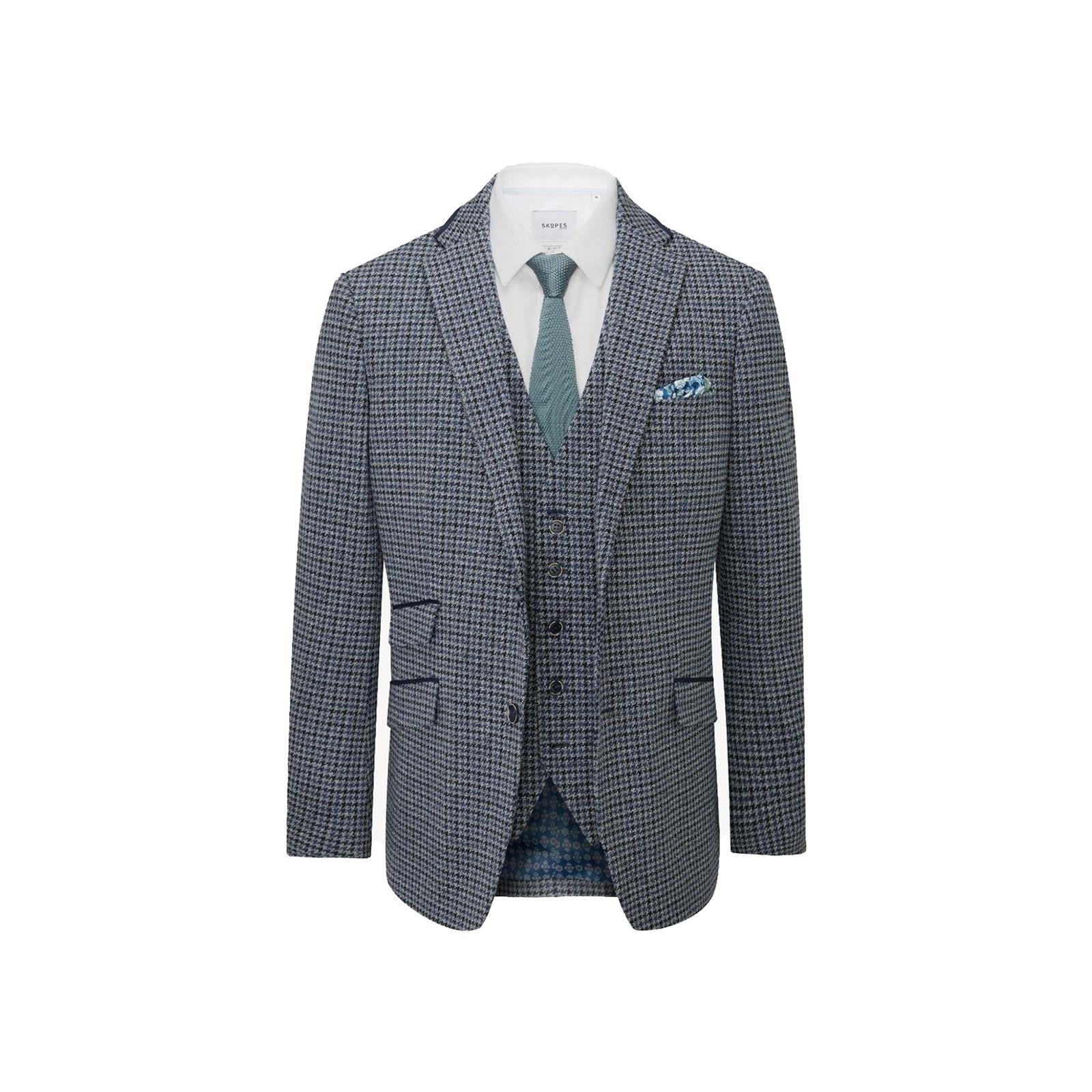 Skopes Men's Big Size Wool Blend Sports Jacket Size 52 to 62 S/R/L