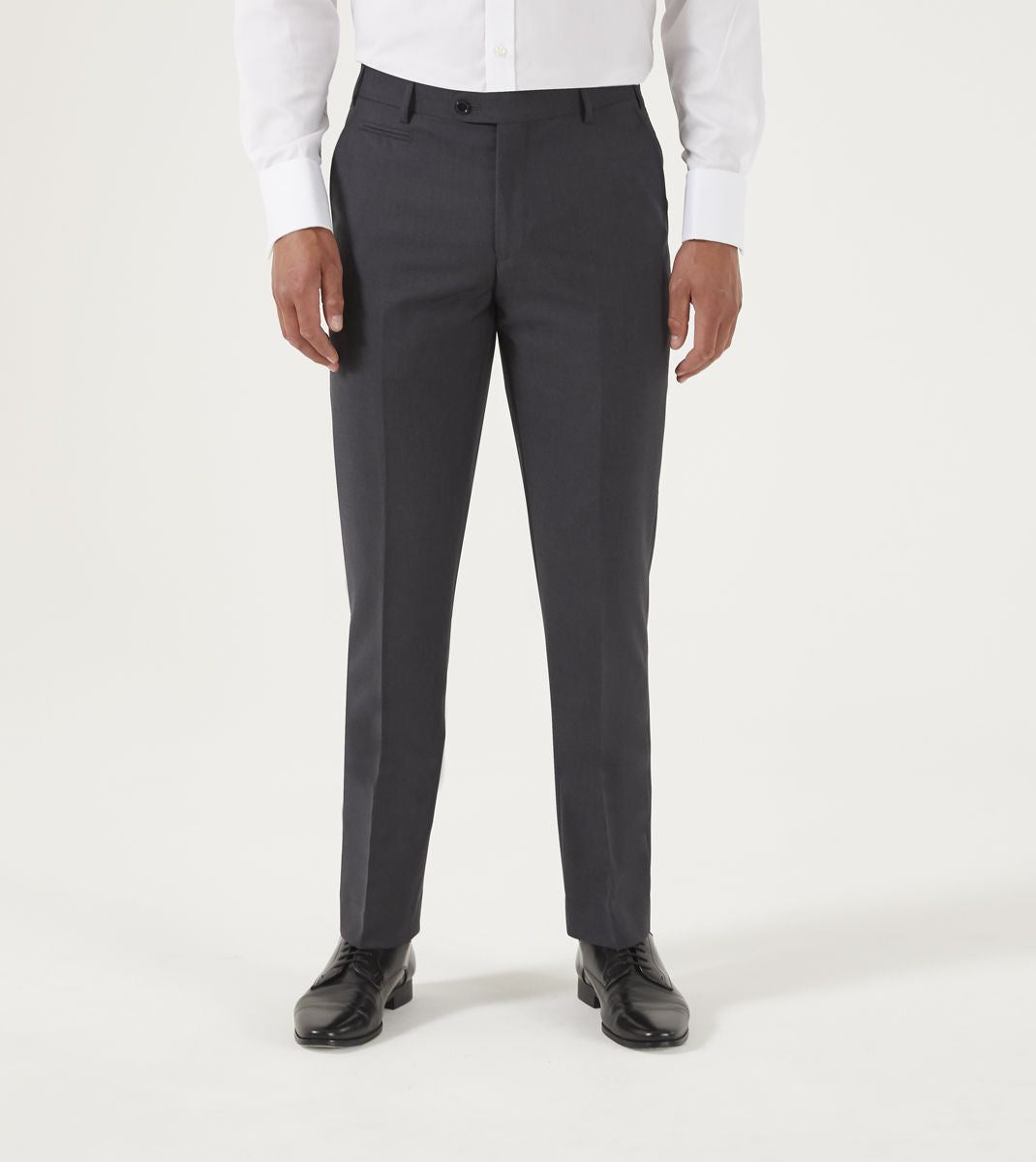 Skopes Newman Suit Slim Trouser For Men's in Navy Shadow Check, 28W to 44W