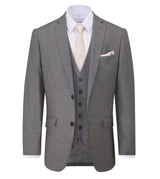 Skopes Men's Tailored Fit Harcourt Jacket in Silver 34 Short to 68 Long