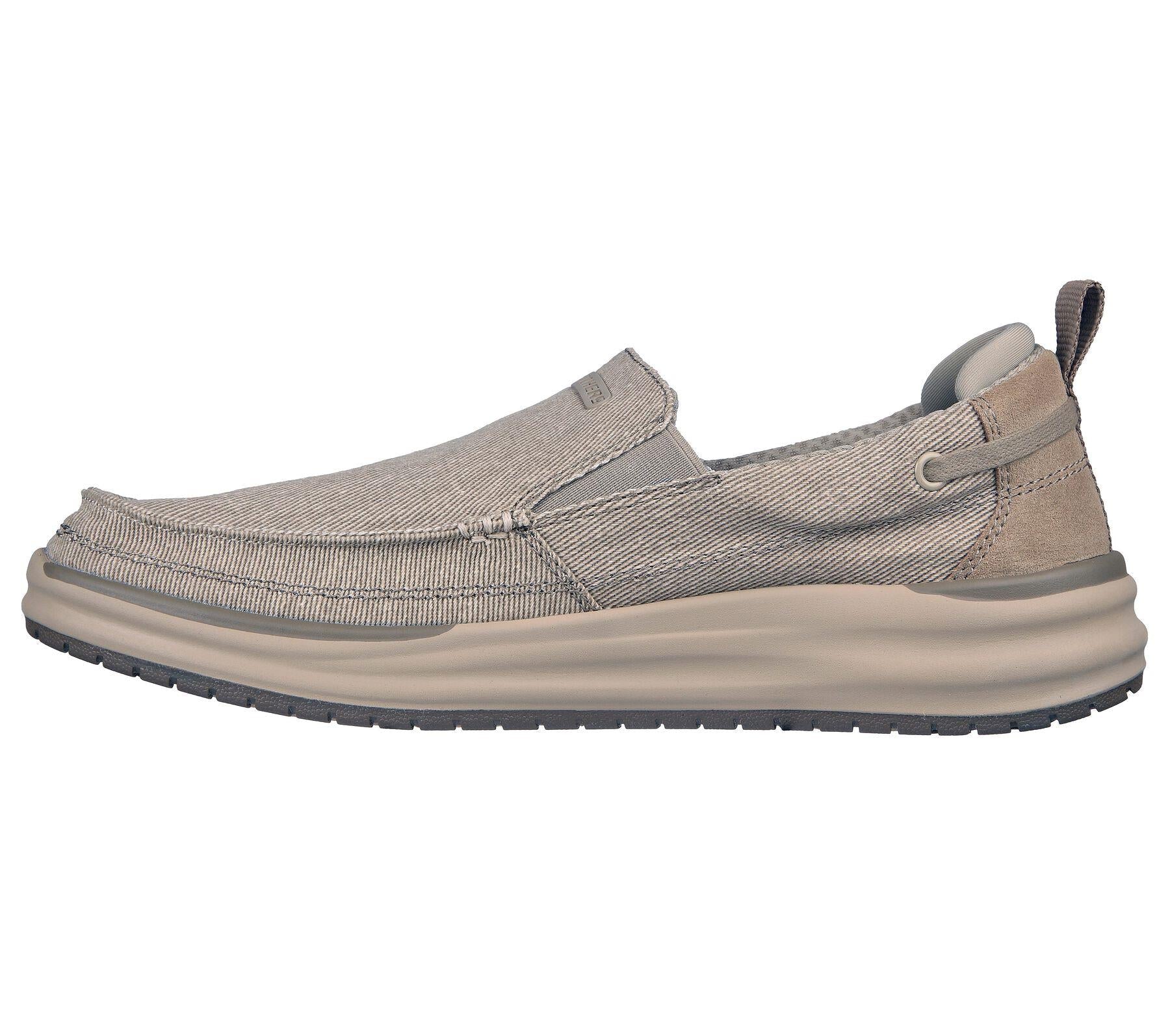 Skechers (GAR204605) Slip On Mens Arch Fit Melo Port Bow Shoes in UK 6 to 12