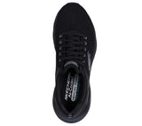 Skechers Lace Up Sneaker Shoe For Men Edgeride Contention in Black, 5.5-13