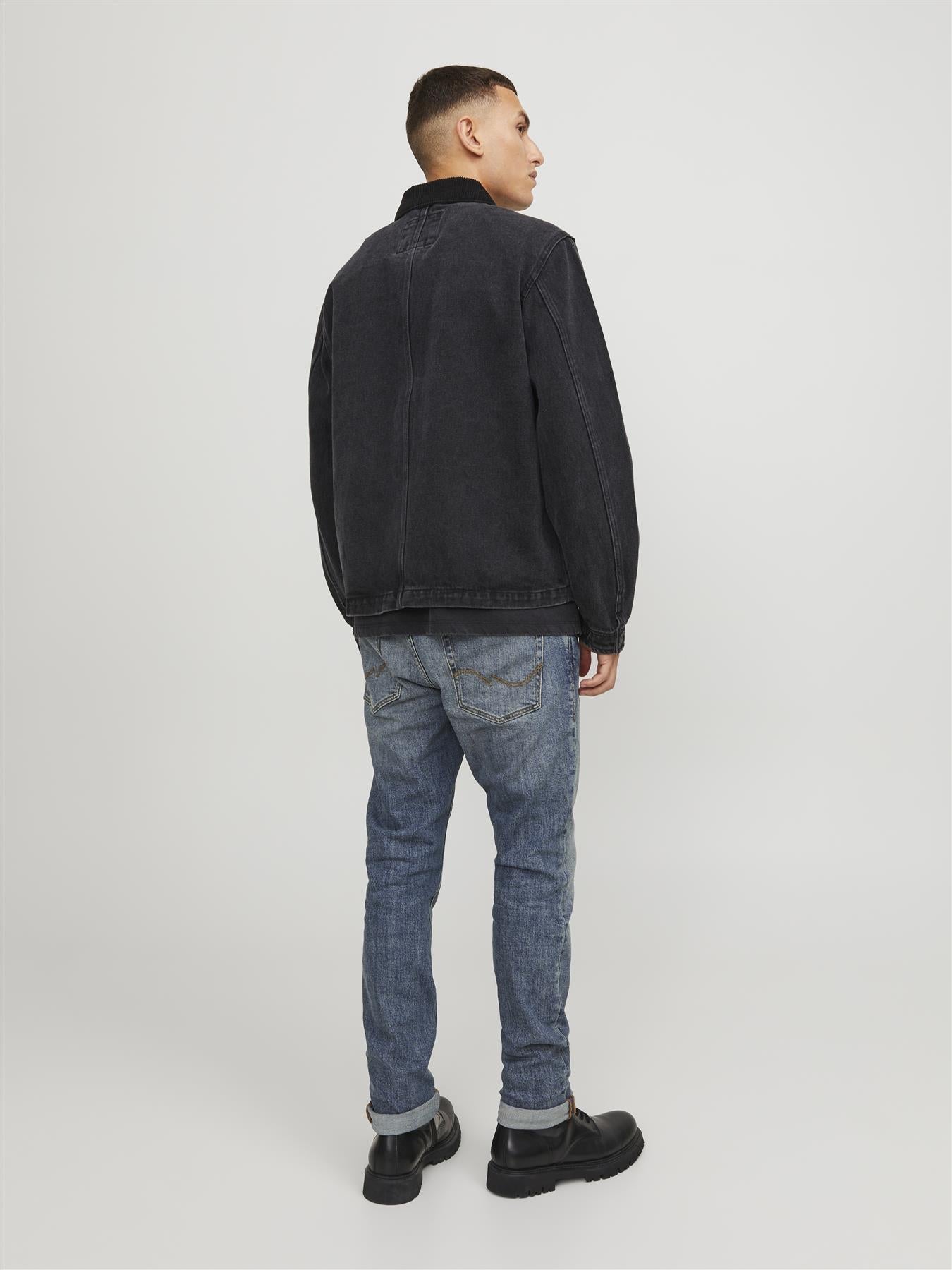 Jack & Jones Slim Fit Jeans - JJIGLENN JJCOLE AM 271 NOOS in Blue Denim , 28W-36W